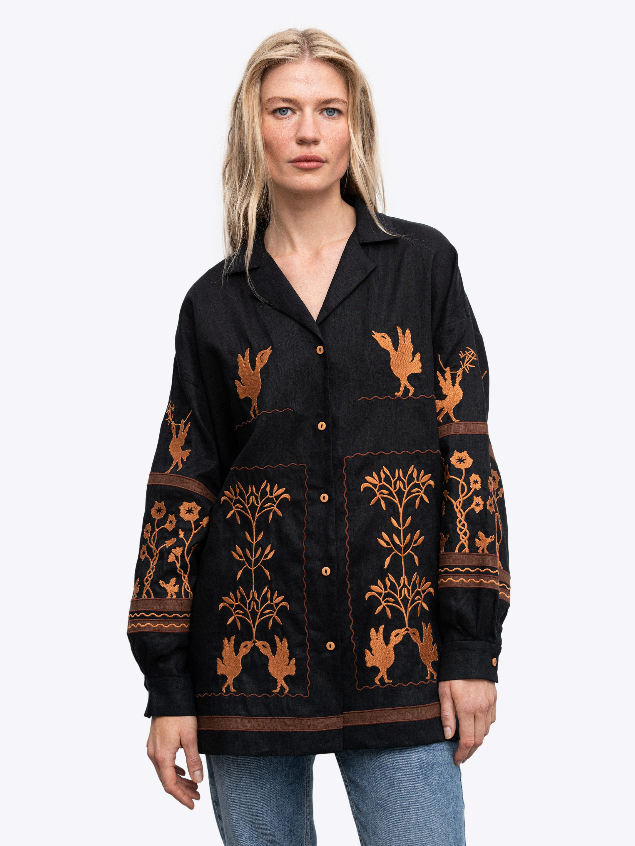 Women's embroidered shirt dedicated to Skovoroda Bayka Buy