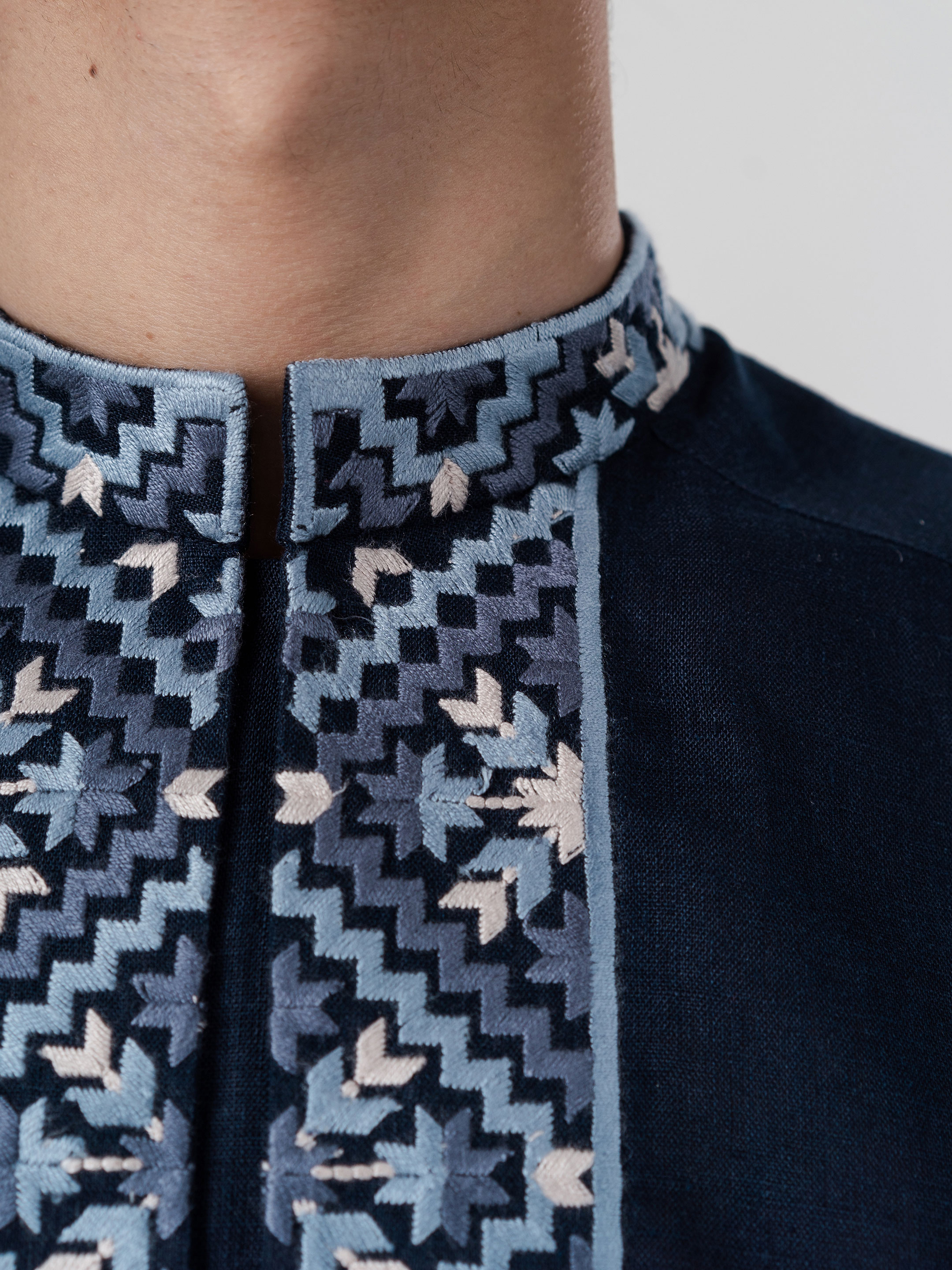 Set for creating men's embroidered shirt DUB ціна