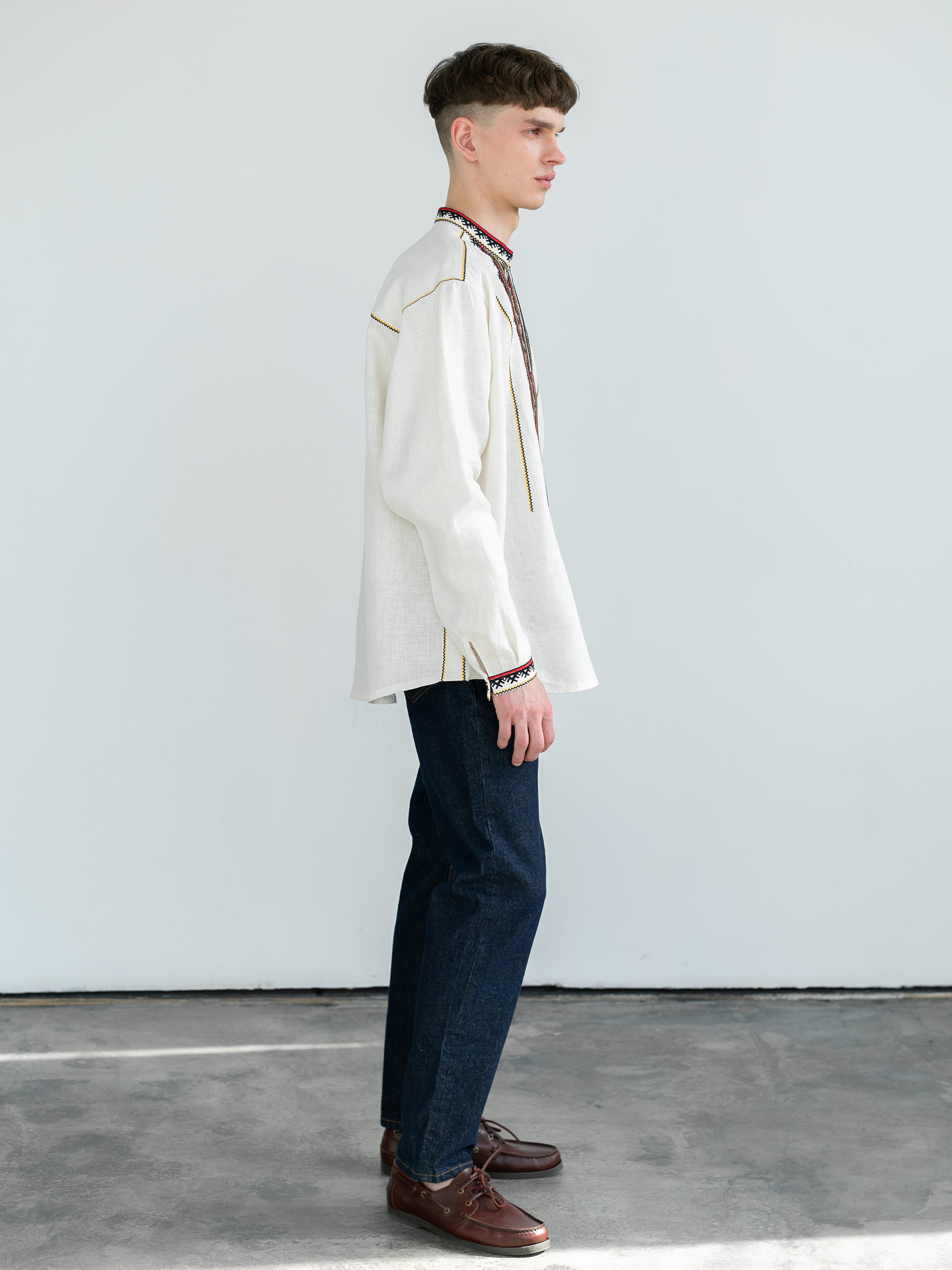 Men`s embroidered shirt Karpatska sizes
