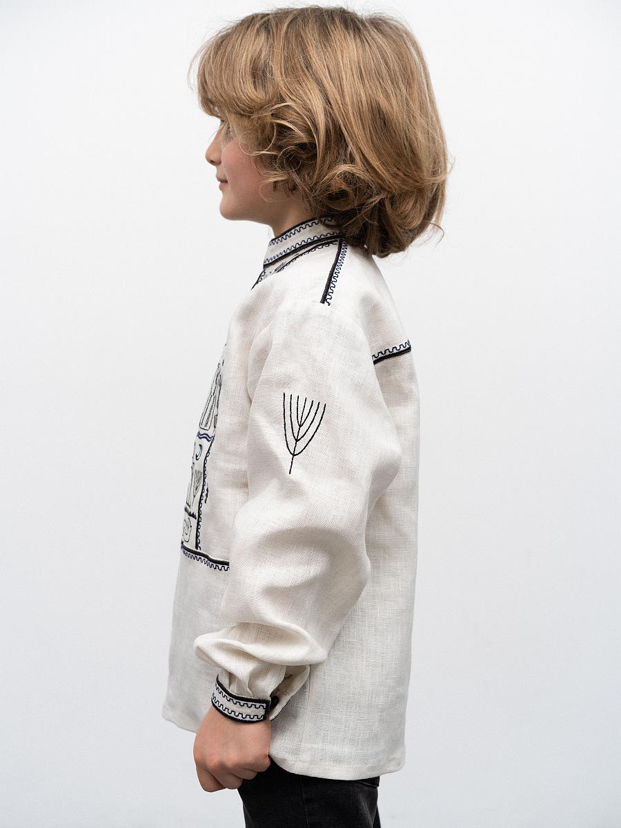 Embroidered shirt for a boy Kyrylo Kozhumiaka [0]