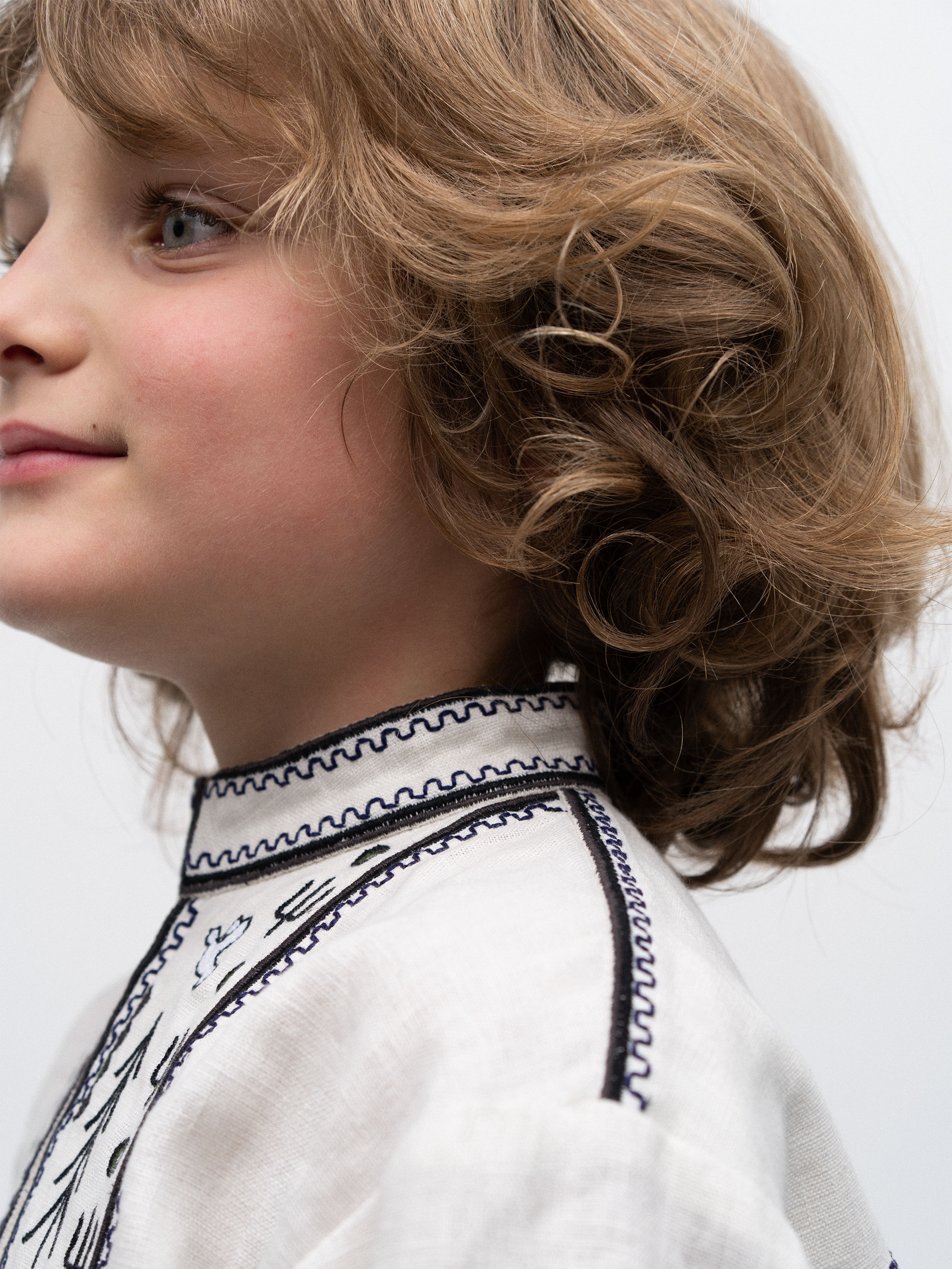 Embroidered shirt for a boy Kyrylo Kozhumiaka photo