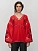 Women's embroidery shirt with floral Obriy Red