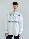 Men's linen shirt with embroidery Adam [0]