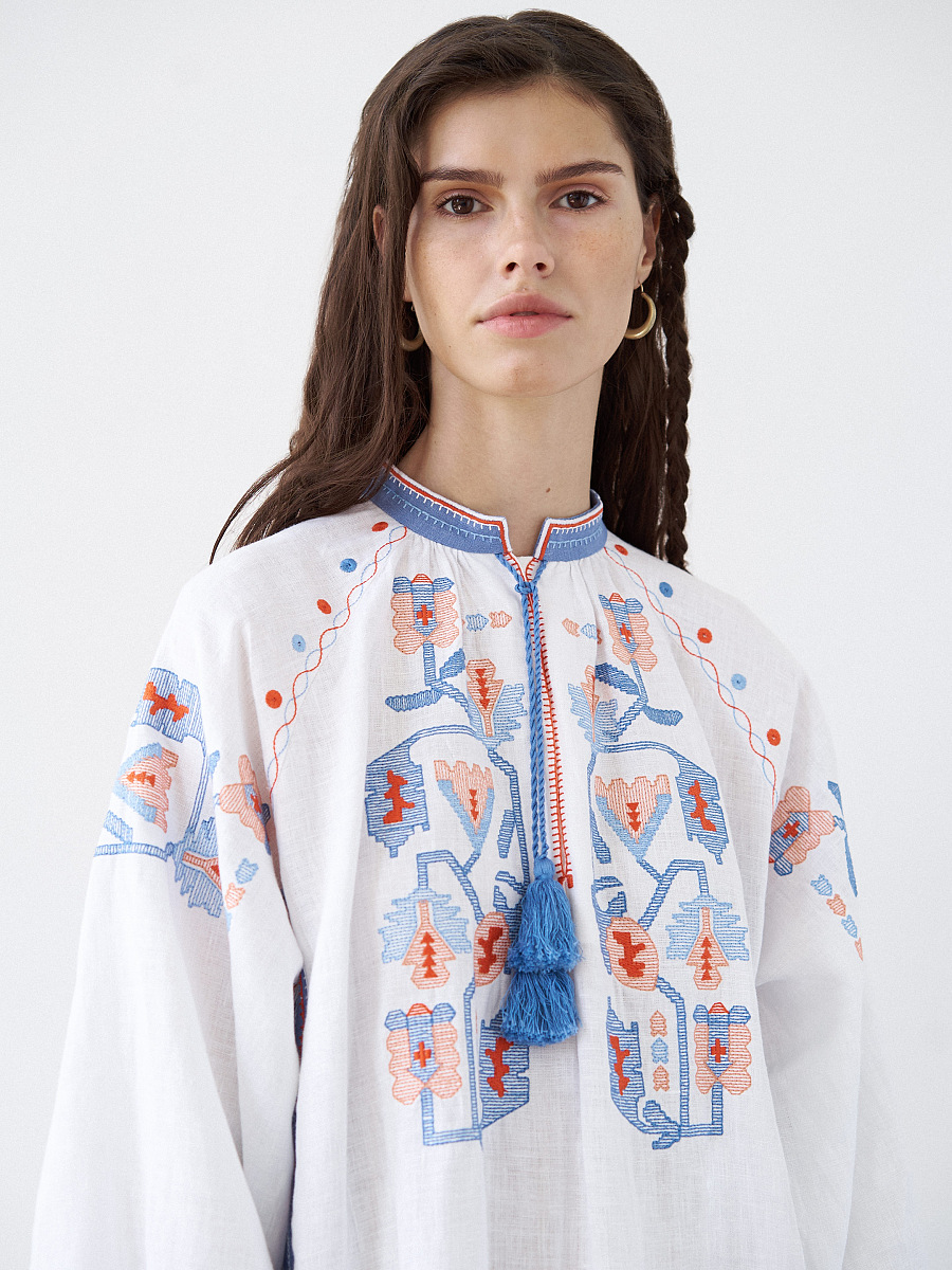 Embroidered dress Svitlo [0]