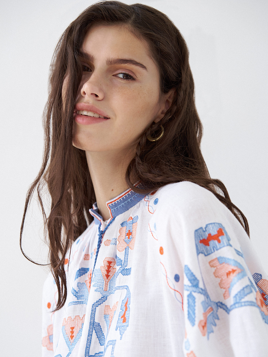 Embroidered dress Svitlo [0]