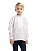 Boy`s embroidered shirt Zig-Zag White