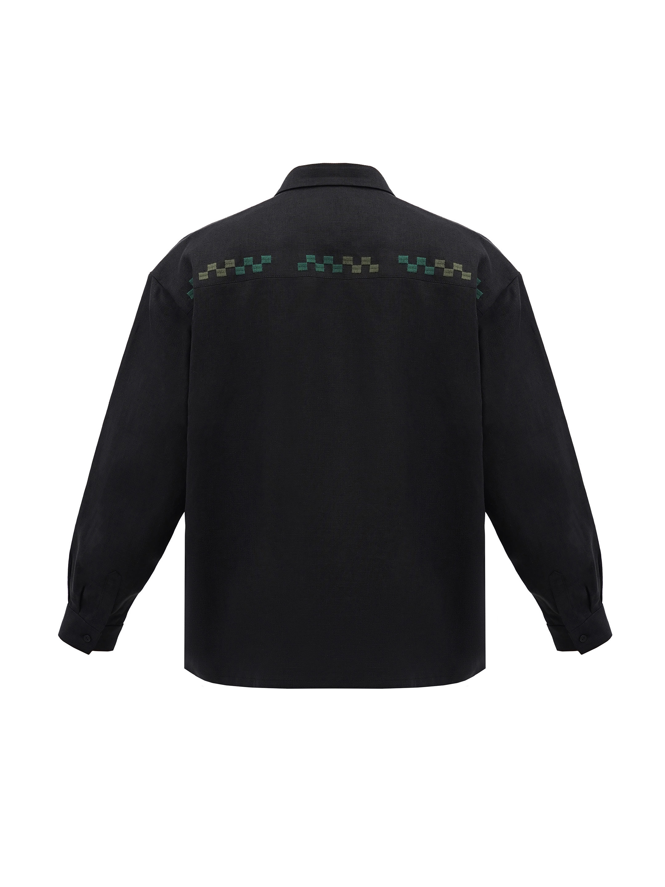 Linen shirt with embroidery Konopli choose