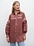 Terracotta linen shirt with embroidery Tsvit Tera