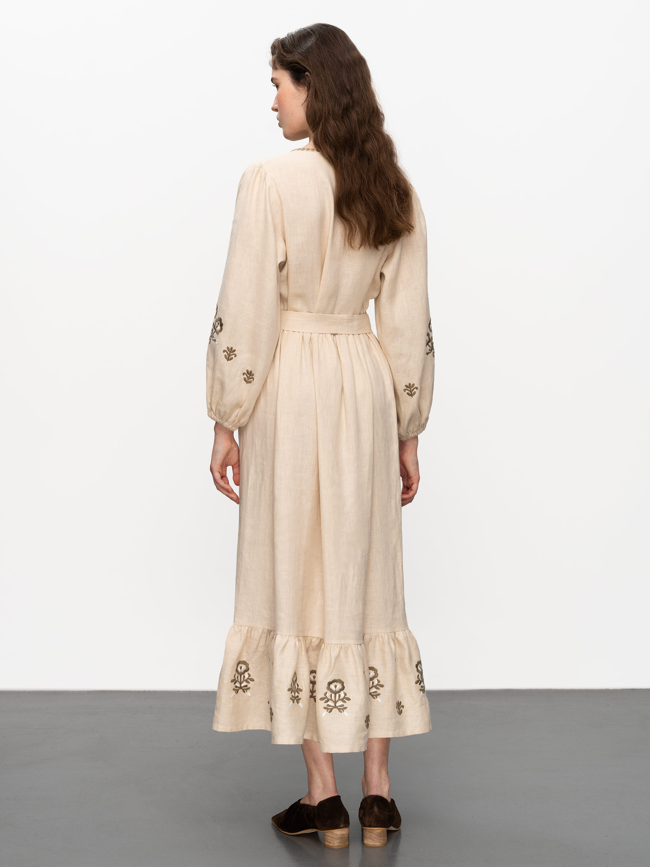 Embroidered linen dress Tranoy ціна