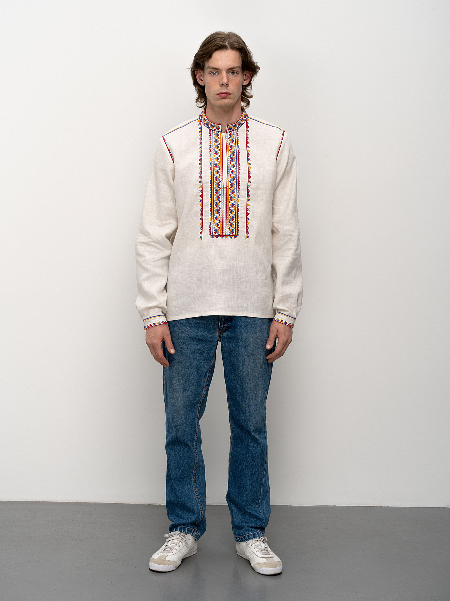 Men's shirt with embroidery Yavorivska [0]
