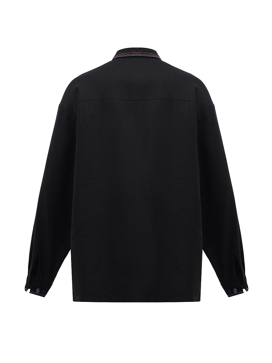 Men's embroidered shirt with a collar Kovel [0]