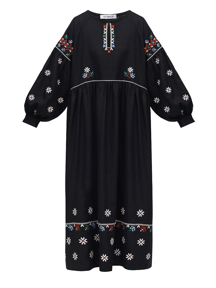 Long embroidered dress of the Podillia region Vinnytska [0]