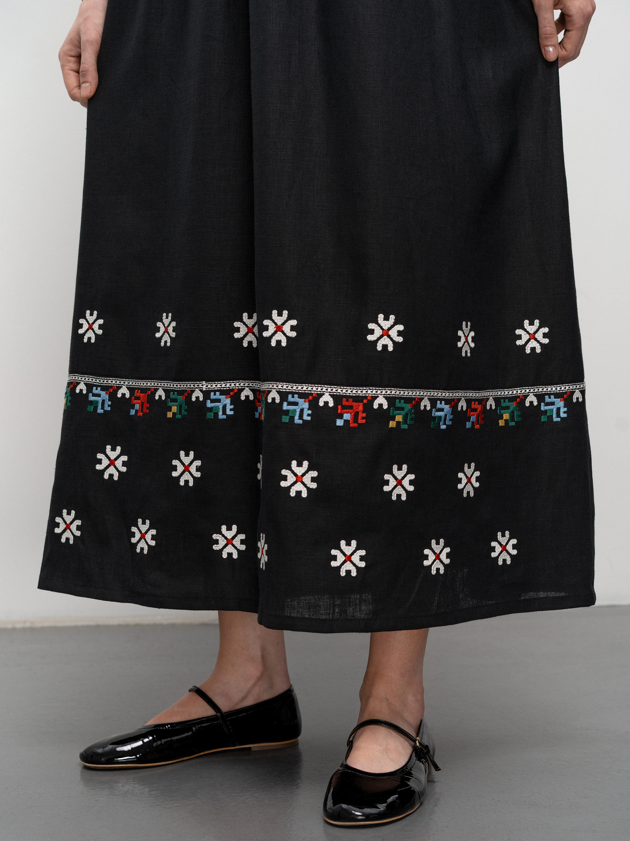 Long embroidered dress of the Podillia region Vinnytska ціна