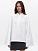 Linen blouse with wide sleeves and matching embroidery Teren Mono