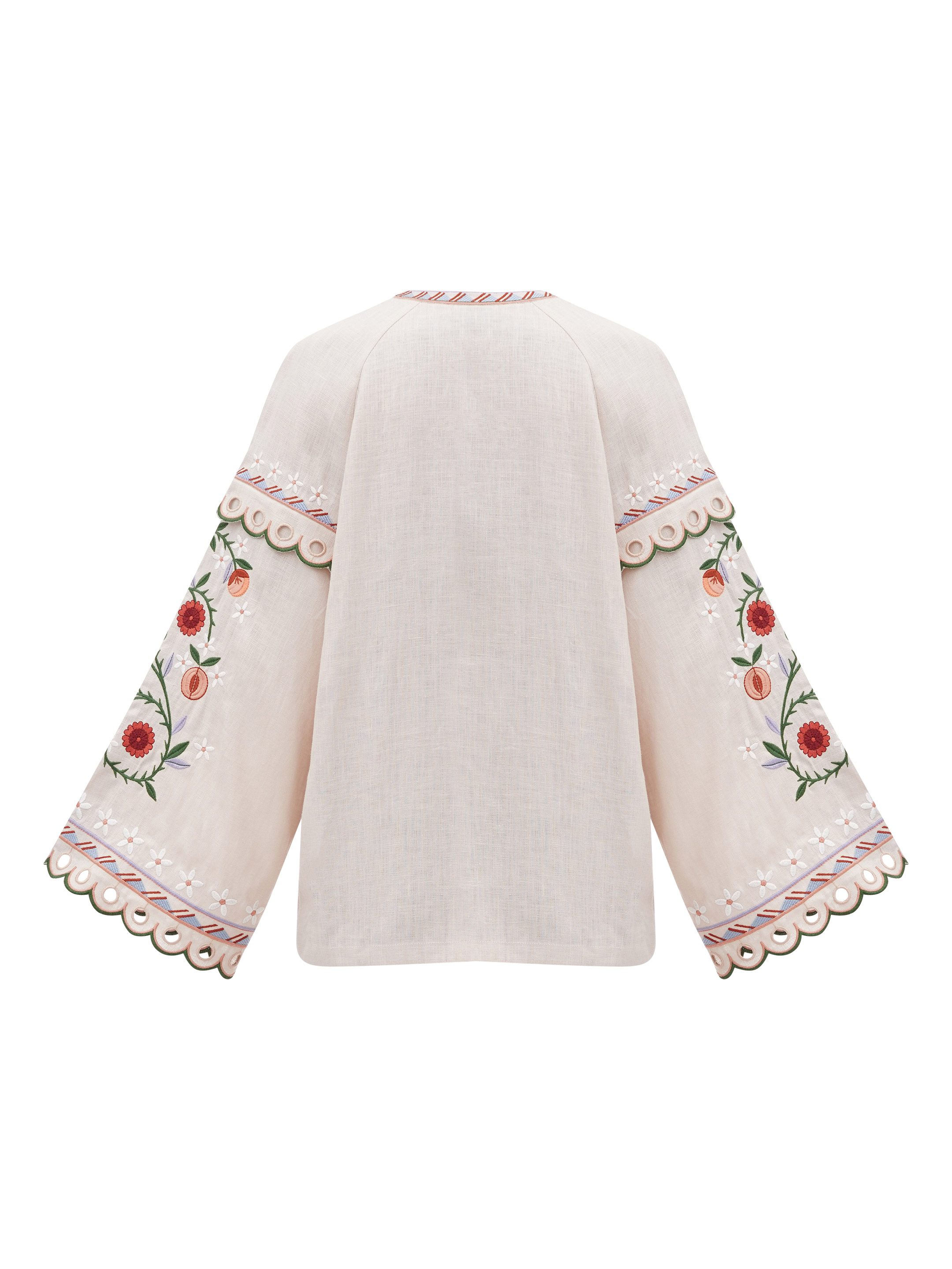 Women's embroidered blouse Apricot buy