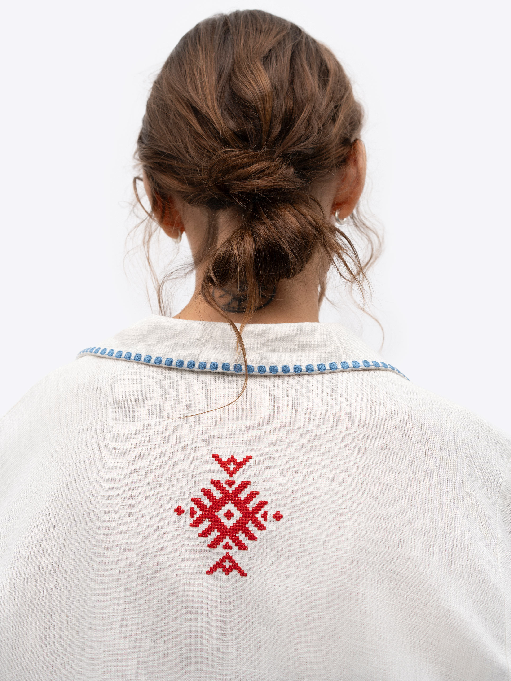 Women's vyshyvanka based on Olga Kosach's ornaments Pchilka cheap