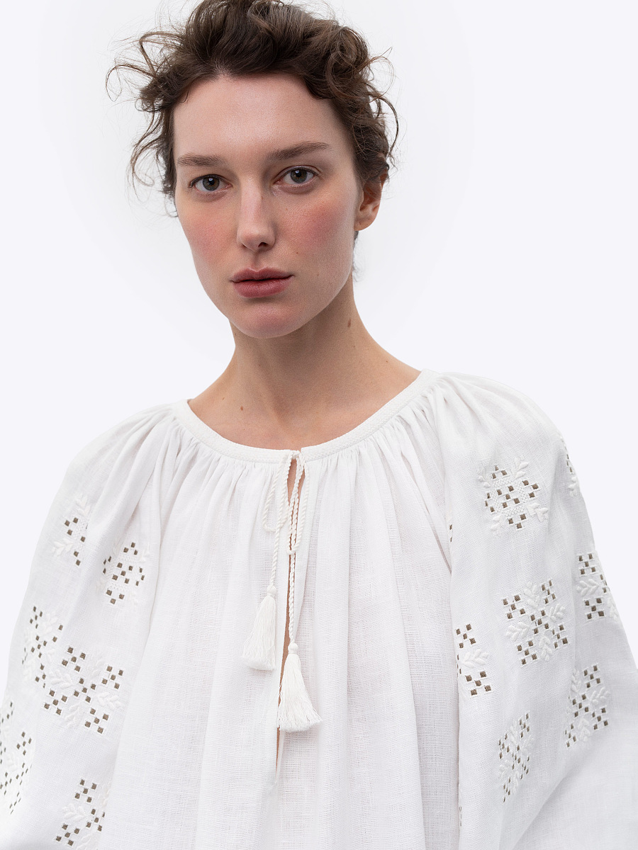 Long embroidered shirt Skoropadska [0]