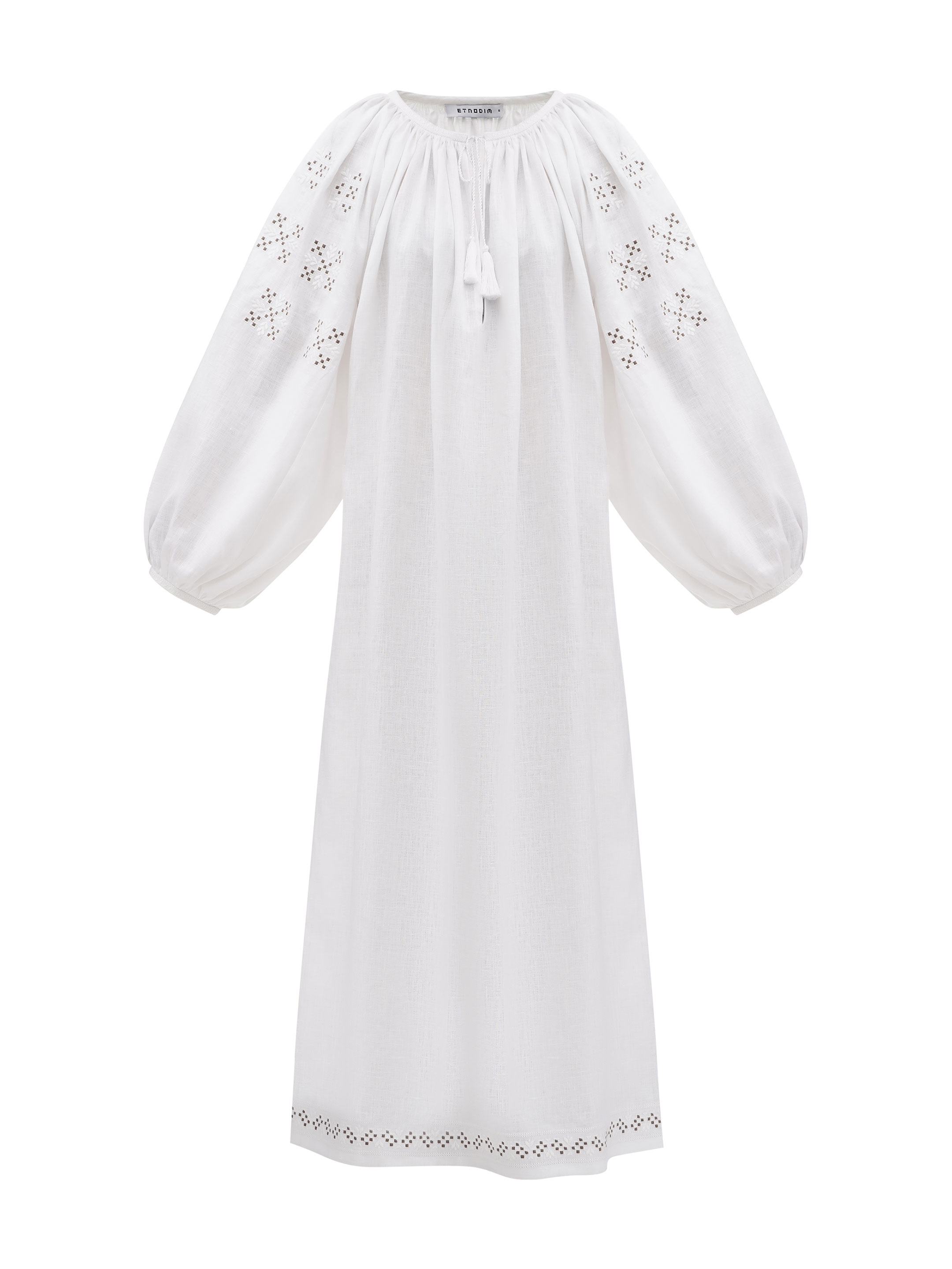 Long embroidered shirt Skoropadska sizes