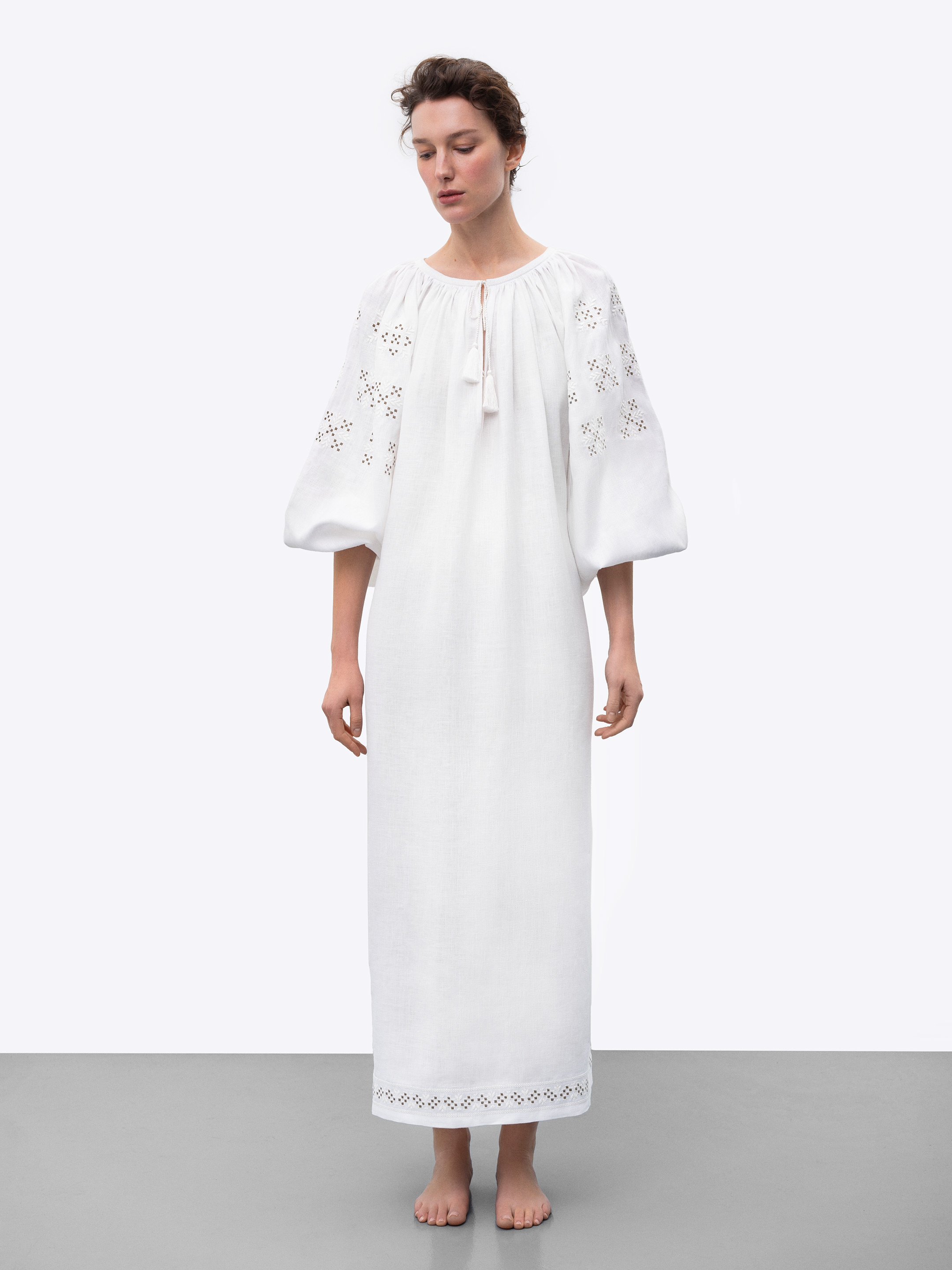 Long embroidered shirt Skoropadska Buy