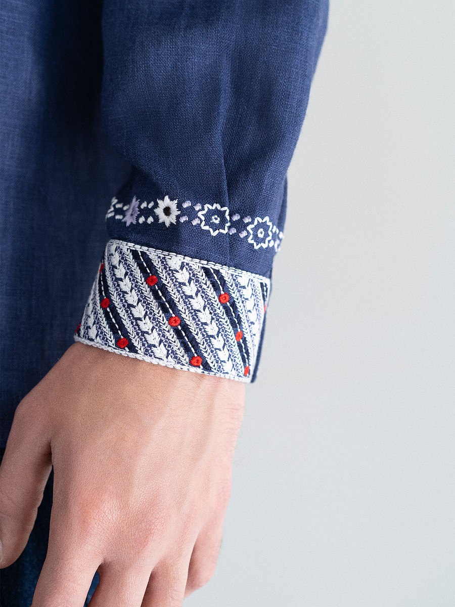 Embroidered shirt USA [0]