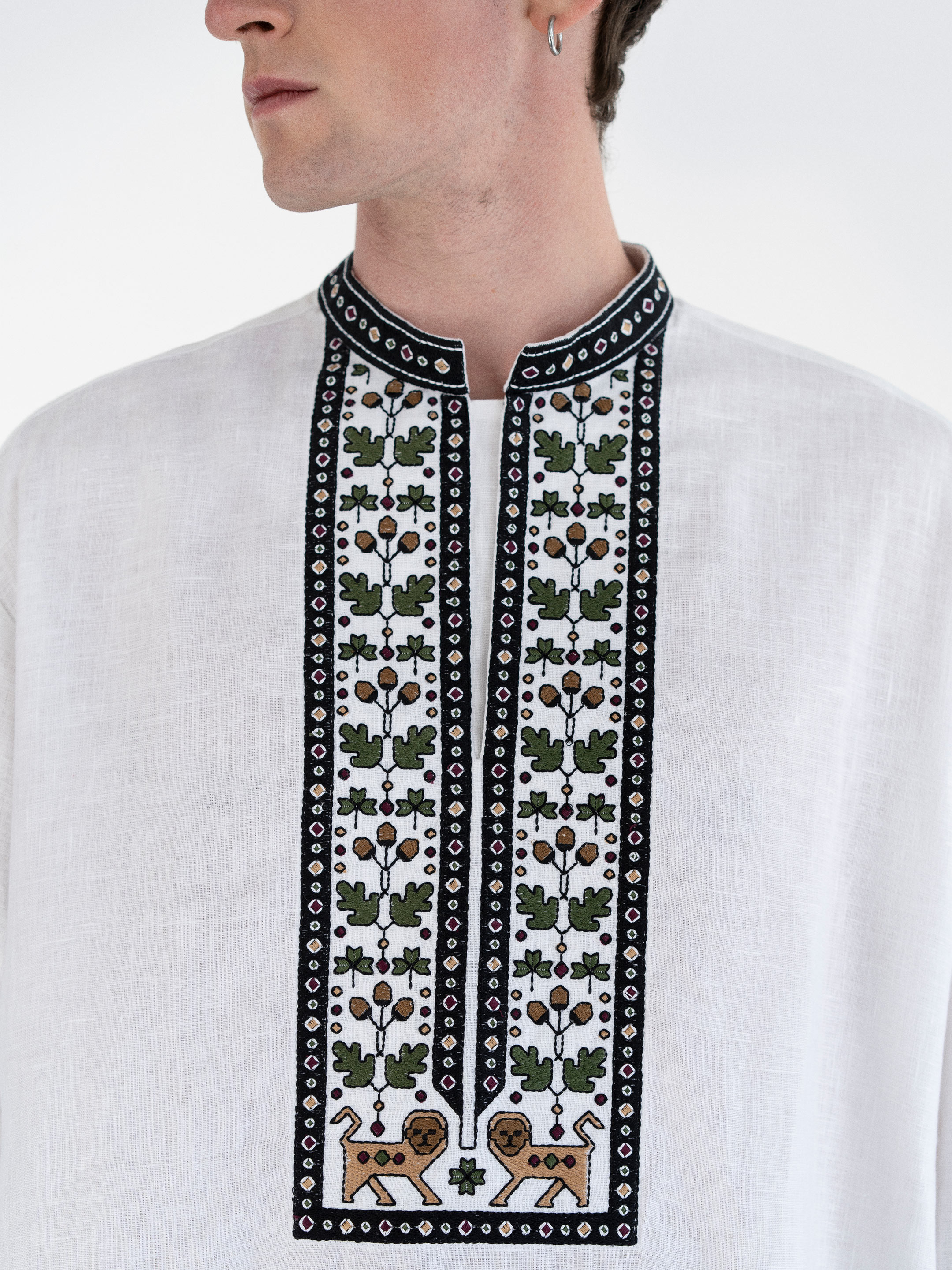 Embroidered shirt Great Britain in Ukraine