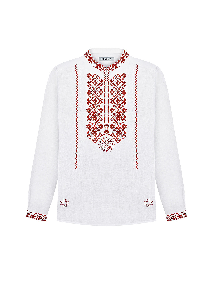 Embroidered shirt Latvia [0]