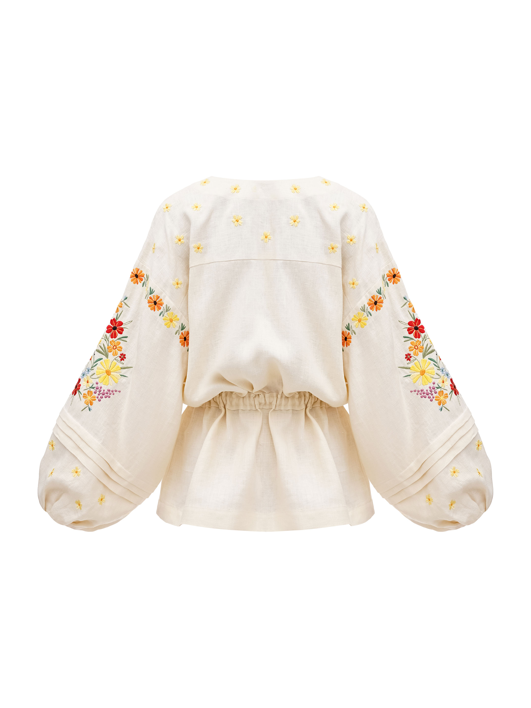 Light linen embroidery blouse Budzhak buy