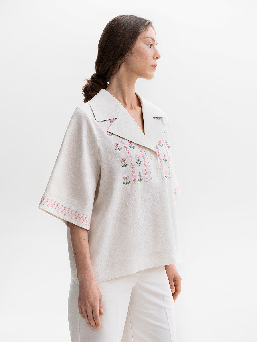 Linen casual shirt Bessarabiya Light [0]