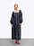 Linen embroidered dress "Myt" temna