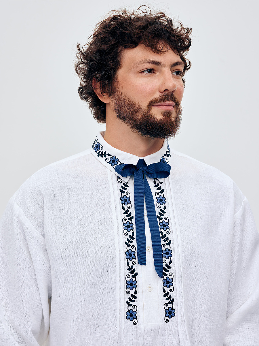 Men's shirt with removable ribbon "Ivasyk" [0]