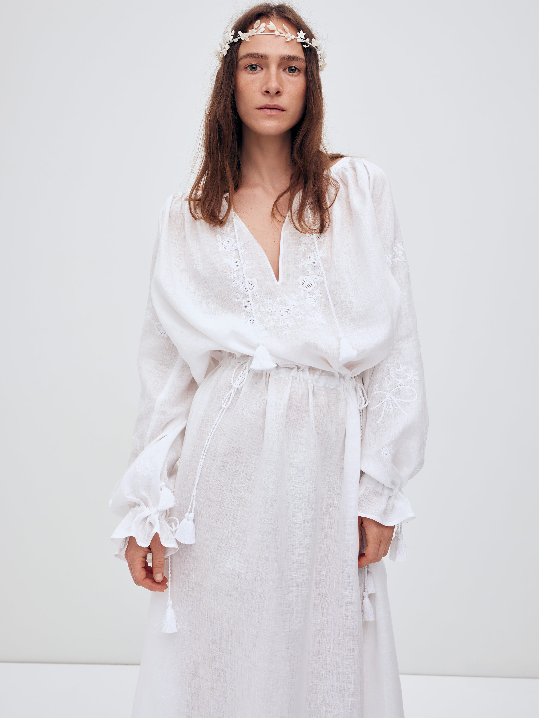 Dress with a loose cut "Lisova Mavka" ціна