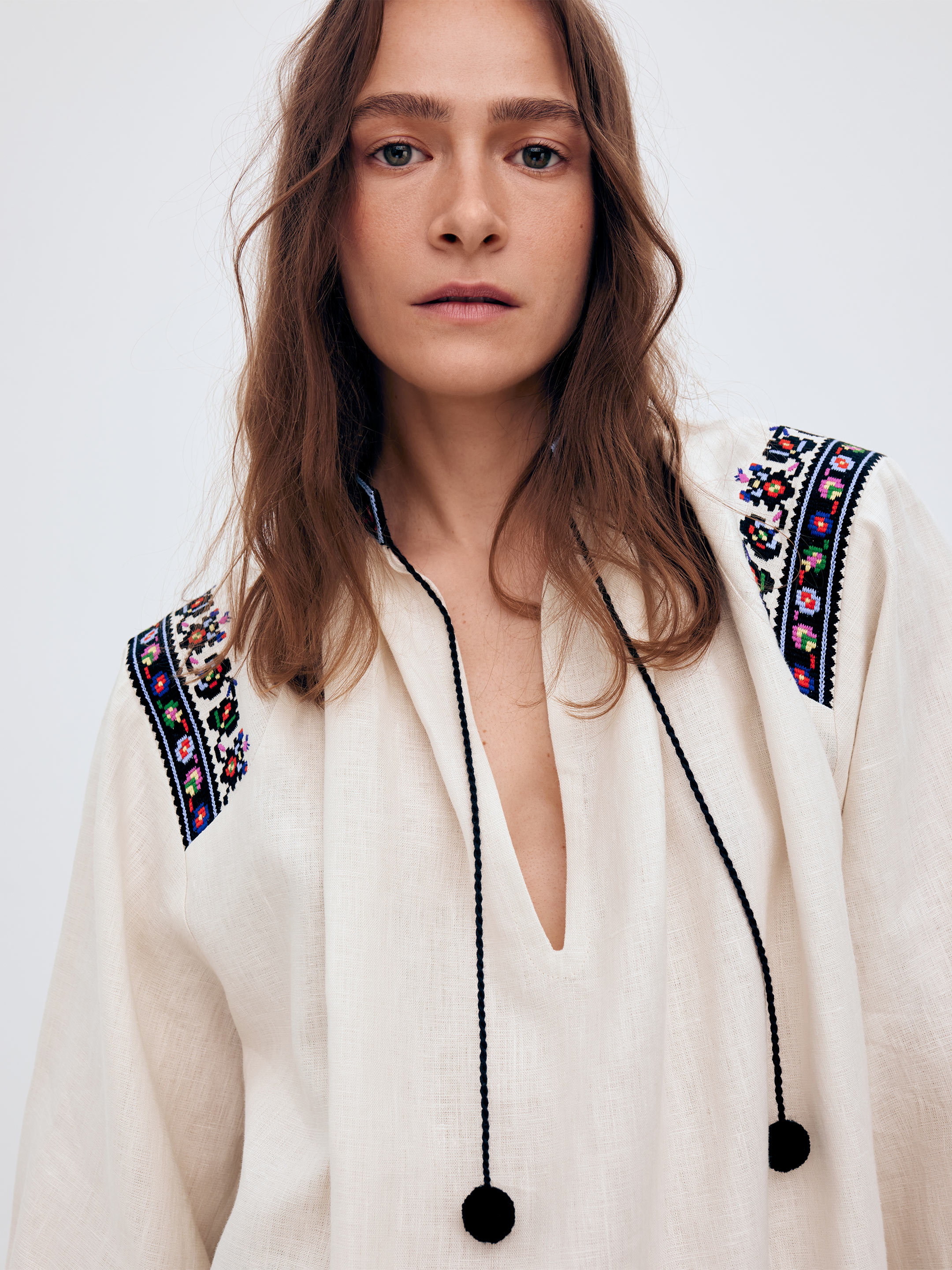 Women's embroidered shirt "Olha" ціна
