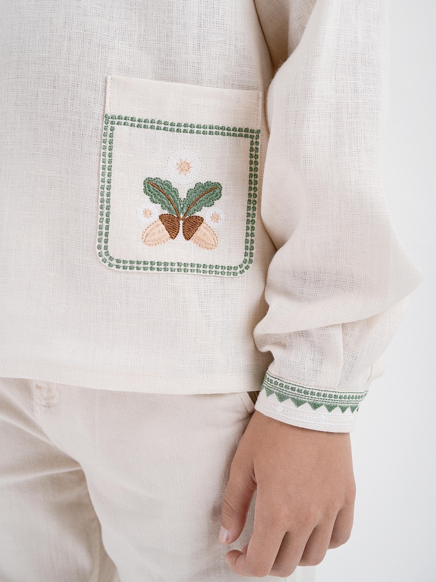Children's embroidered shirt "Tsvirkun" [0]