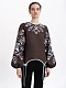 Women's embroidered shirt "Zirka" evening [0]