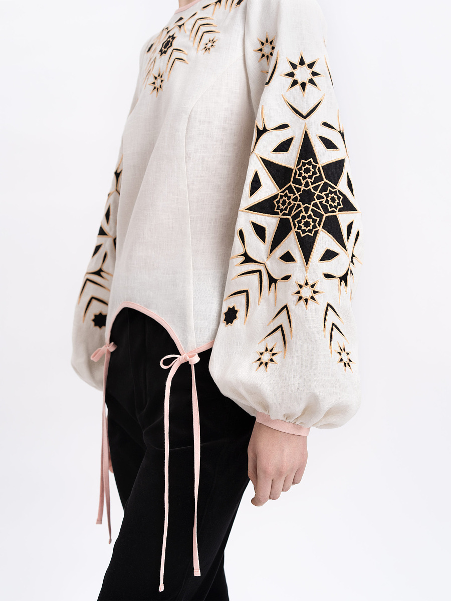 Women's embroidered shirt "Zirka" morning [0]