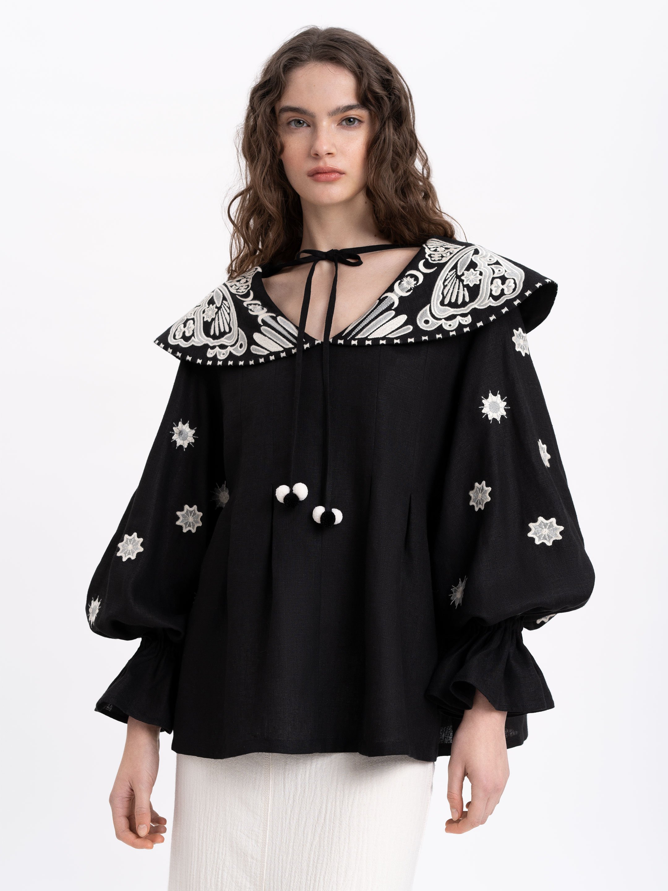 Black blouse "Butterfly" Buy