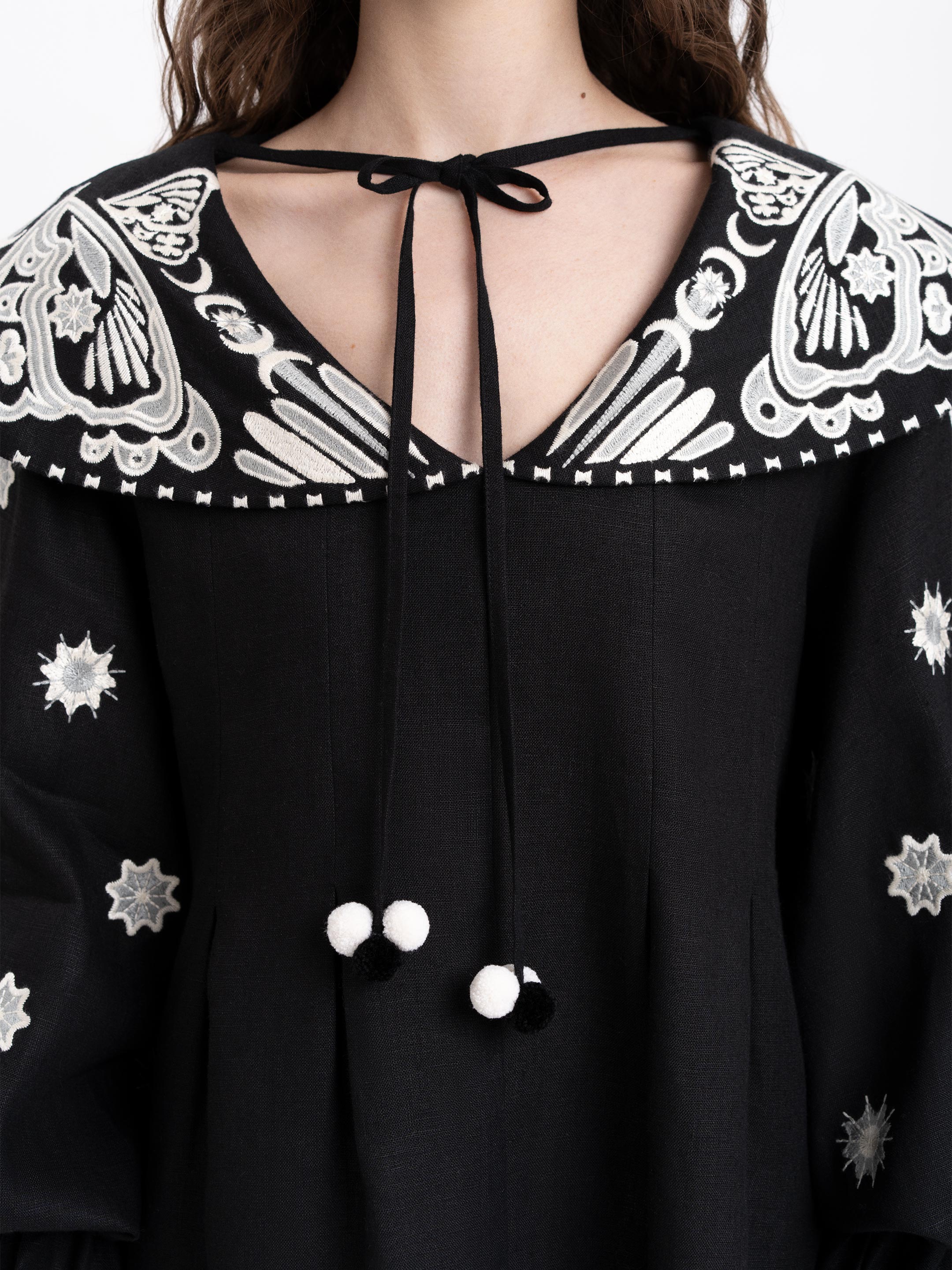 Black blouse "Butterfly" ціна