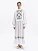 Long white dress "Lastivka"