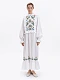 Long white dress "Lastivka" [0]