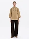 Women's sand shirt with embroidery ETND-RD-SAND-FEMALE [0]
