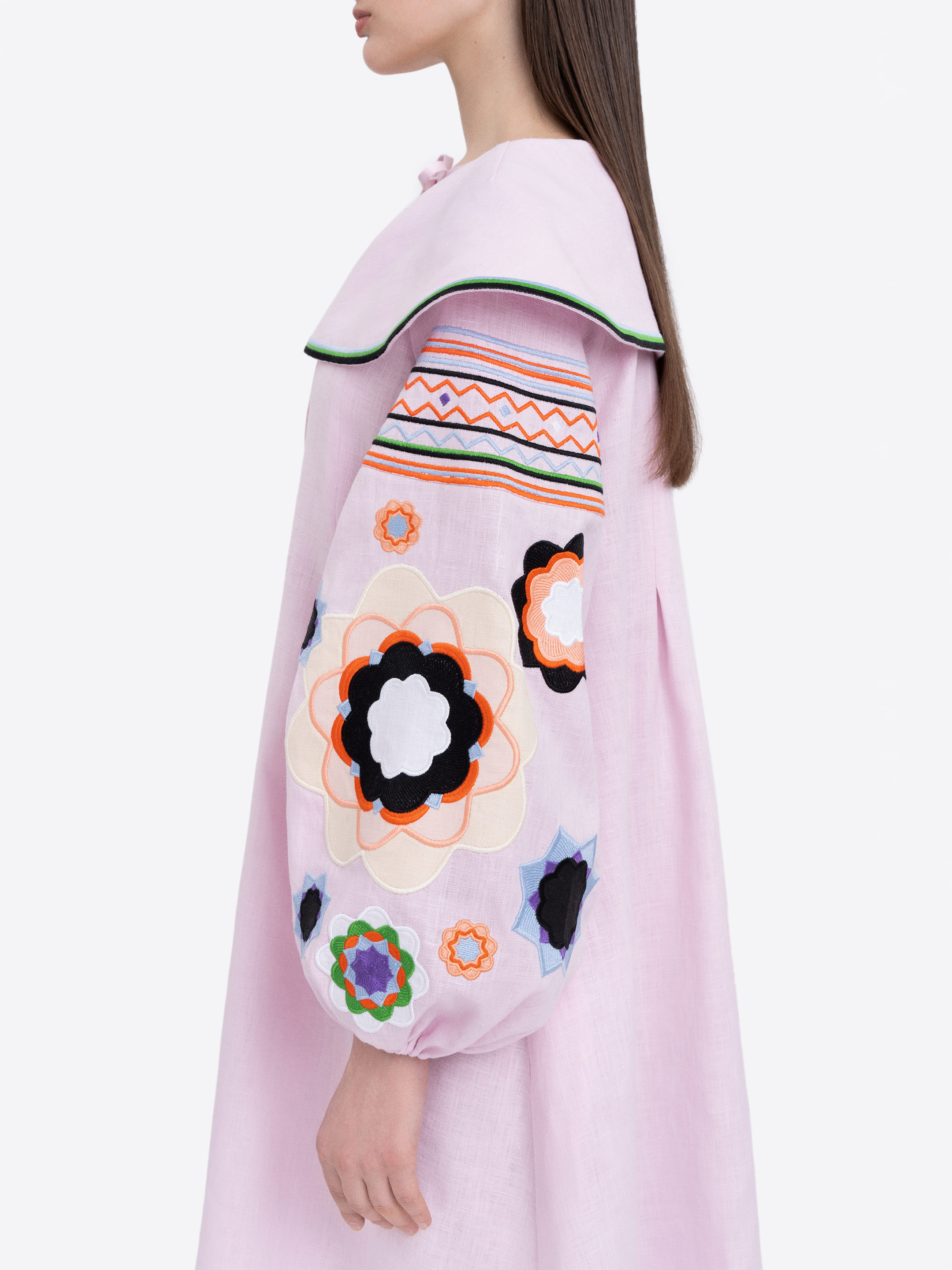 Embroidered dress “Rumiana” cheap
