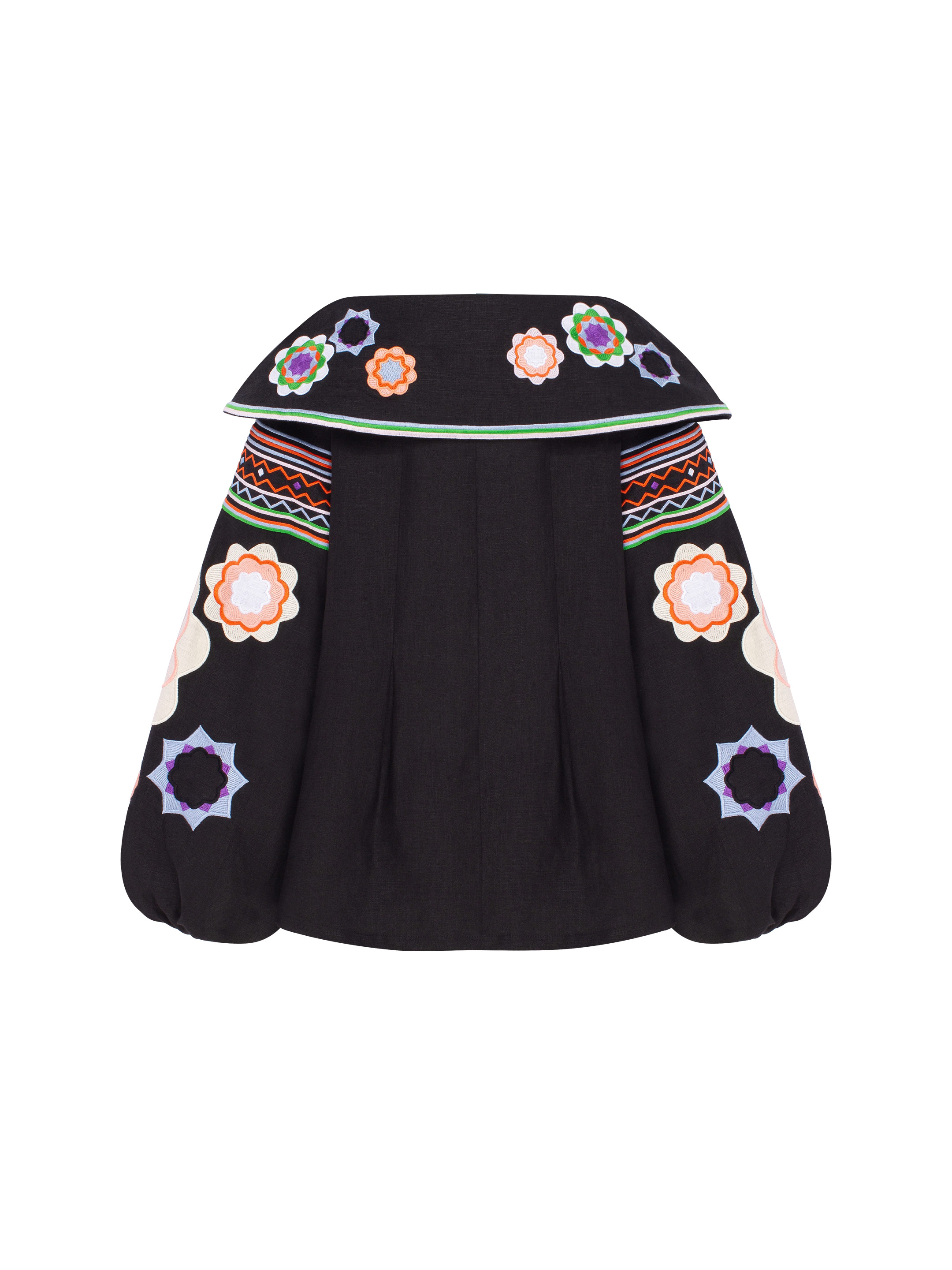 Embroidered Shirt "Black Kvitka" buy