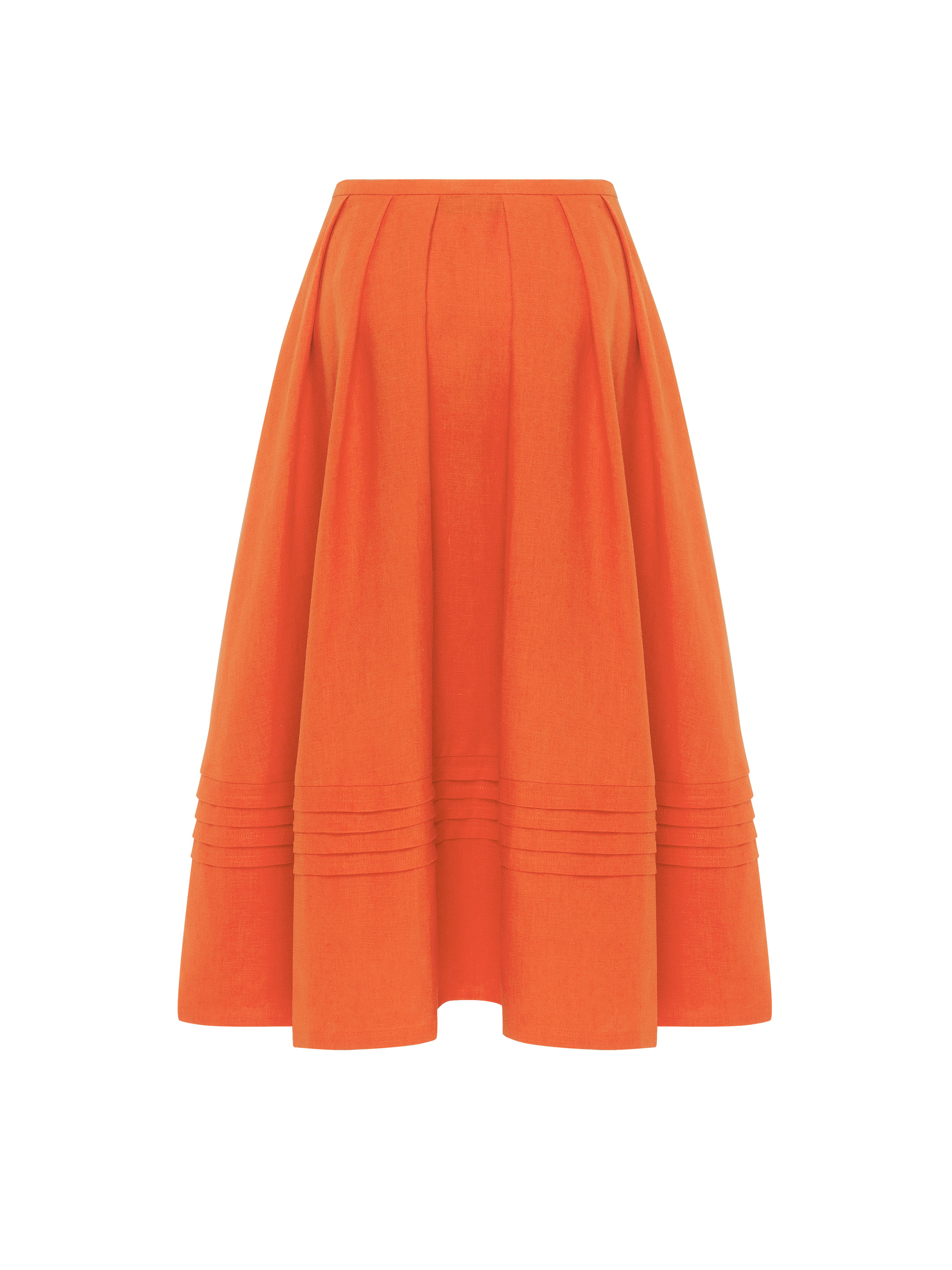 Linen embroidered skirt  “Amber” ціна