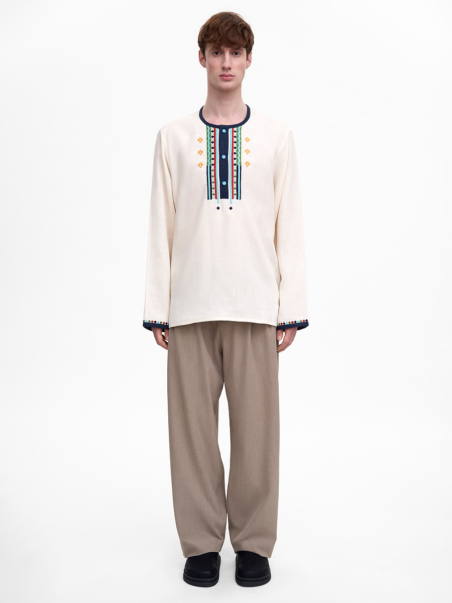 Men’s embroidered shirt  “Spektr” [0]