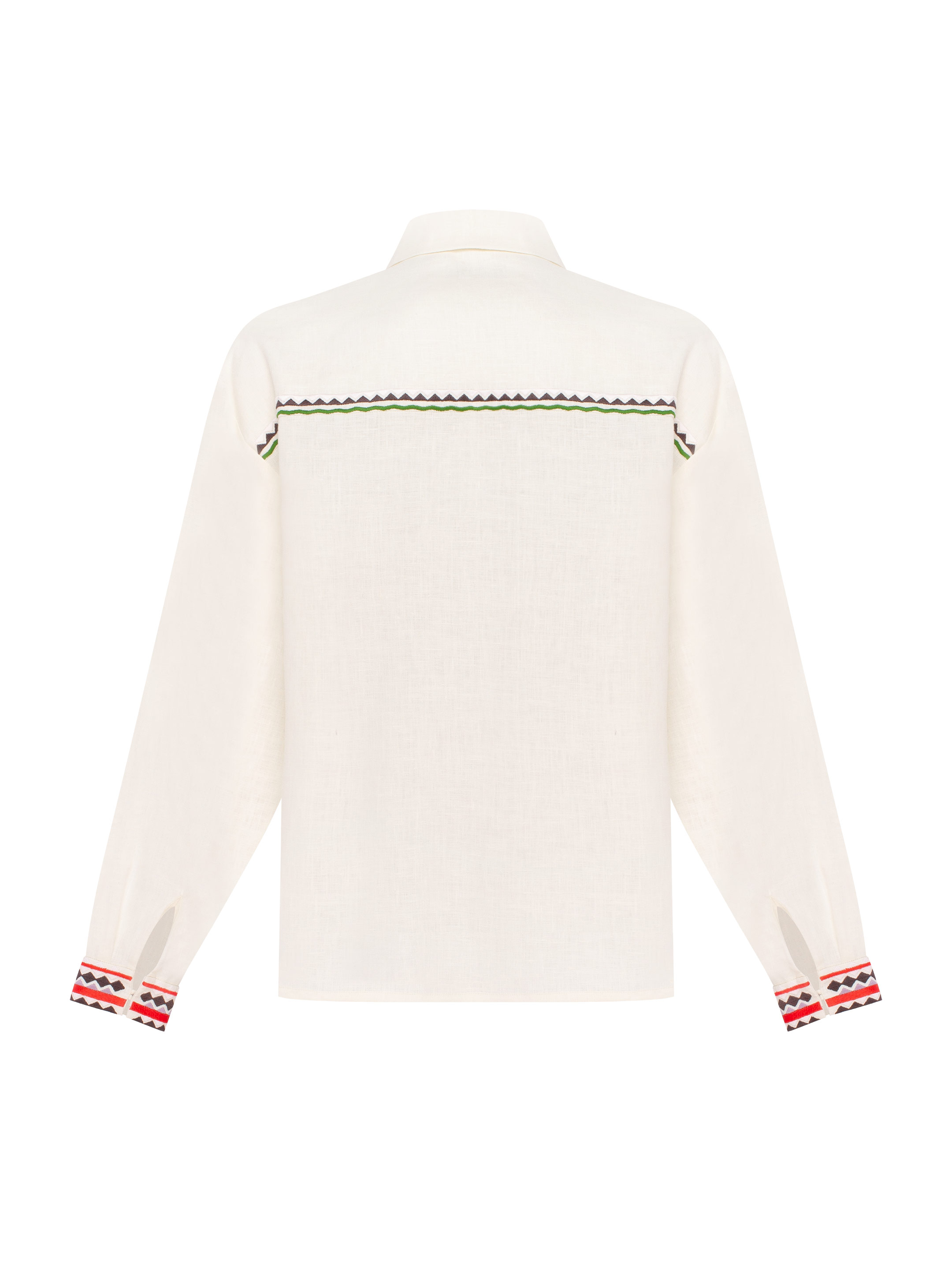 Men’s embroidered shirt  “Deren” fitting