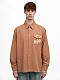 Light Embroidered Shirt "Khvylia sandy"