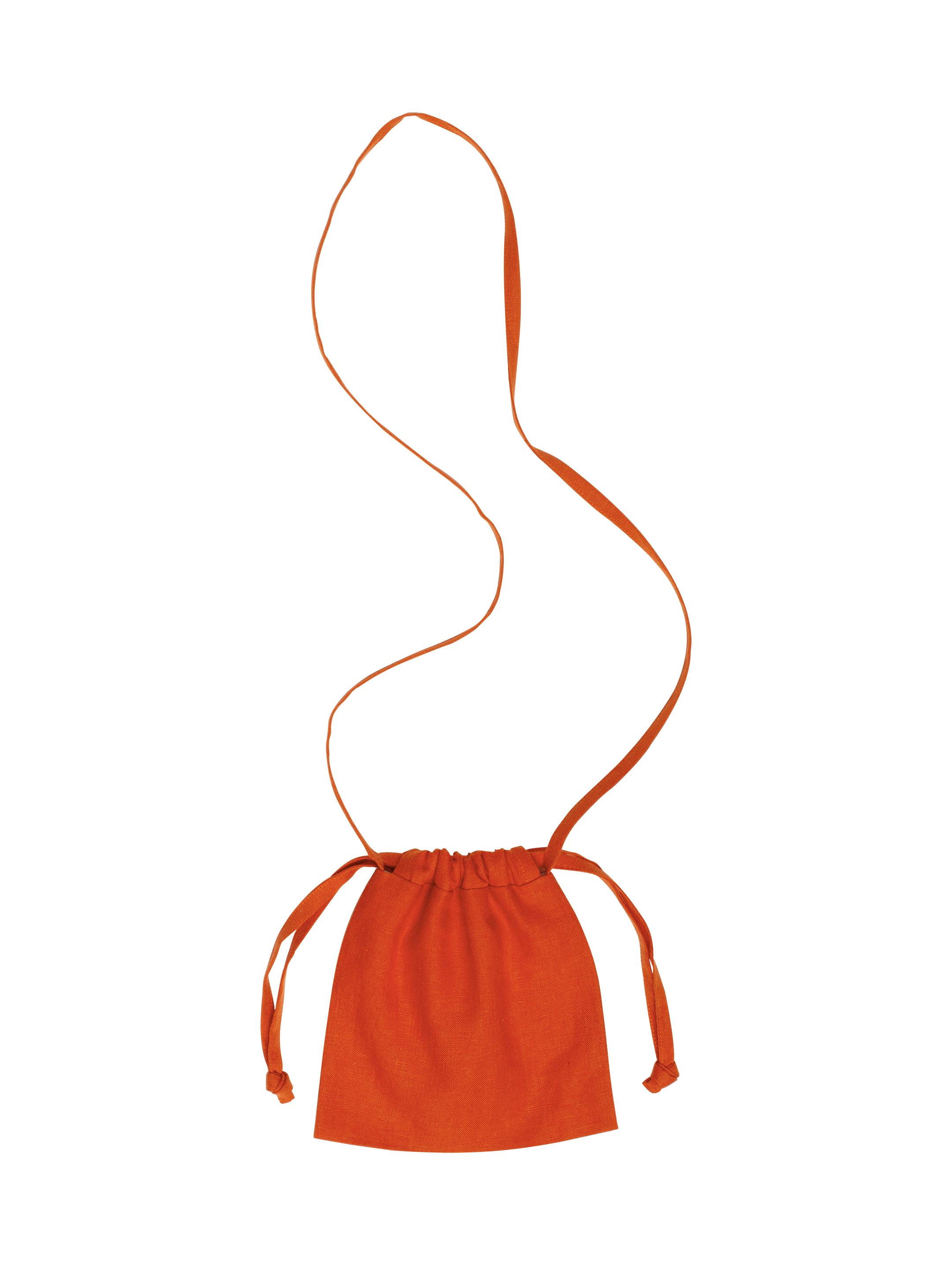 Orange drawstring bag “Pelyustka” ціна