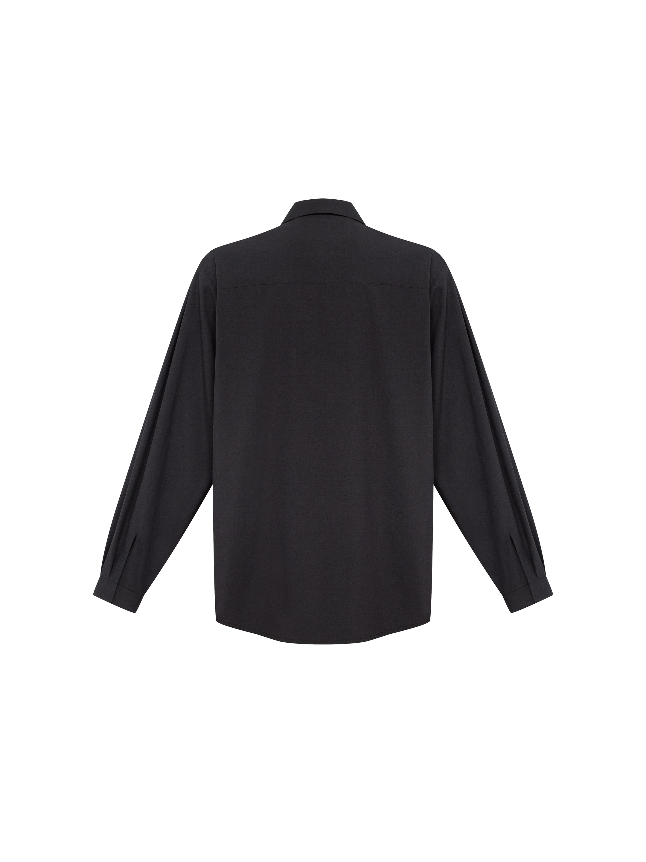 Men's embroidered shirt "Chorne ozero" fitting