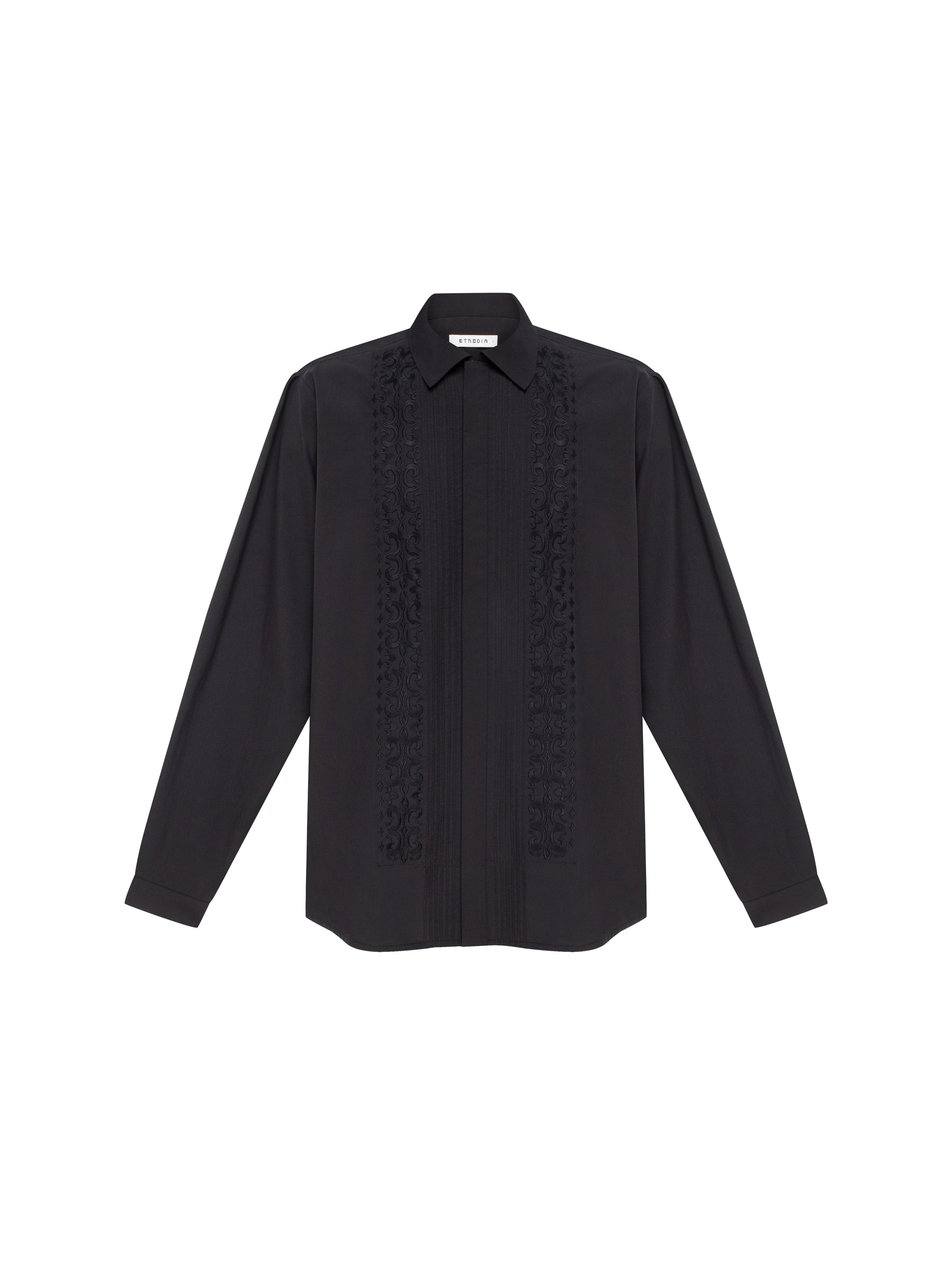 Men's embroidered shirt "Chorne ozero" choose