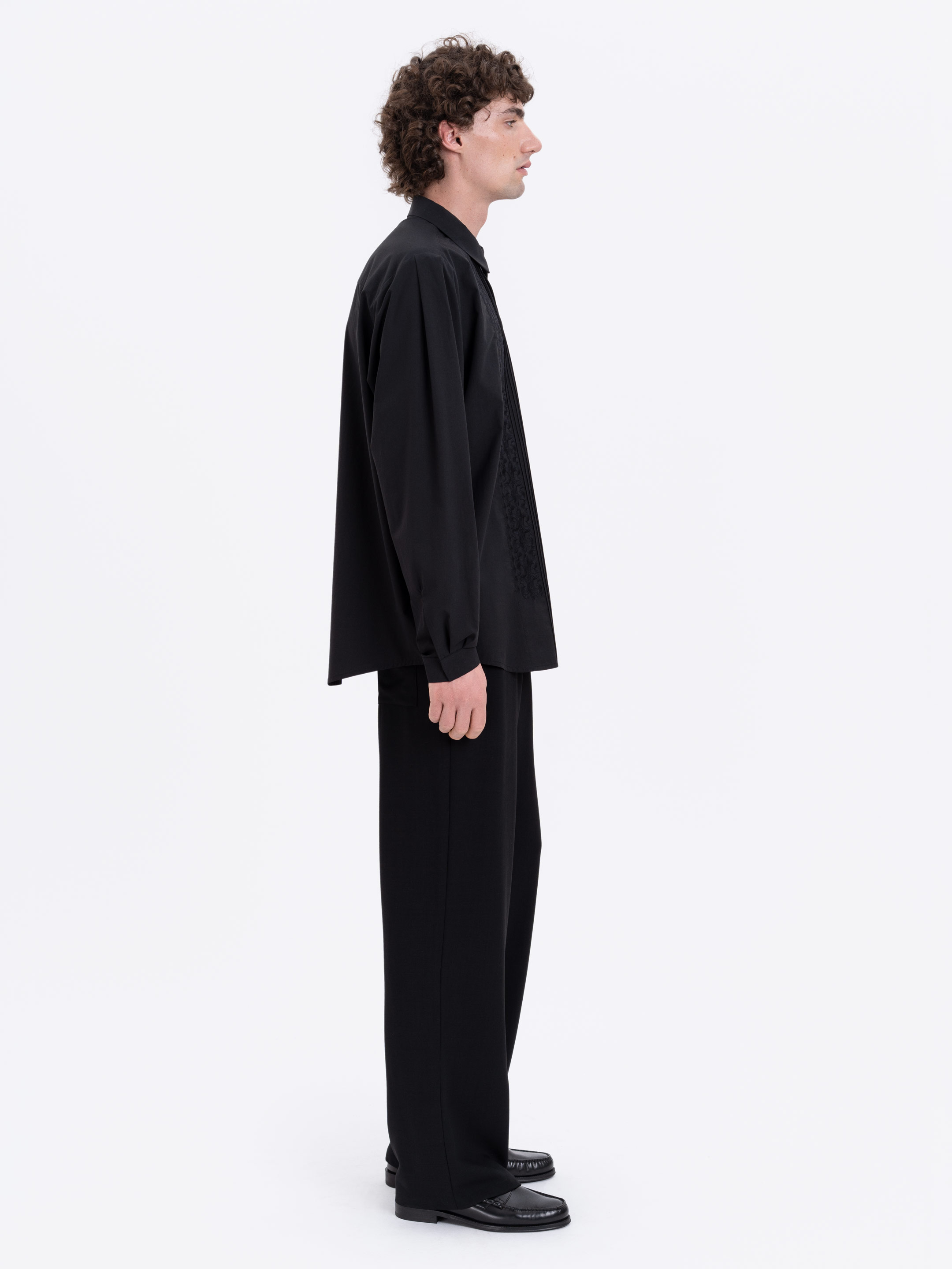 Men's embroidered shirt "Chorne ozero" ціна